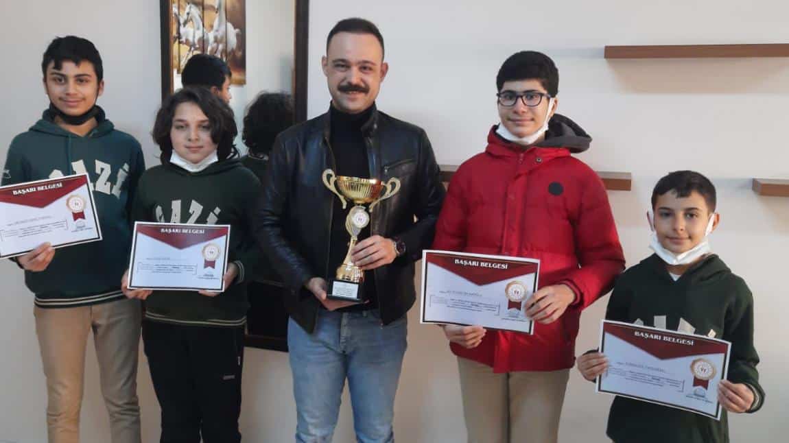 Okulumuz Satrançta Türkiye Finallerinde 